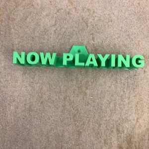 Wall-mount record holder